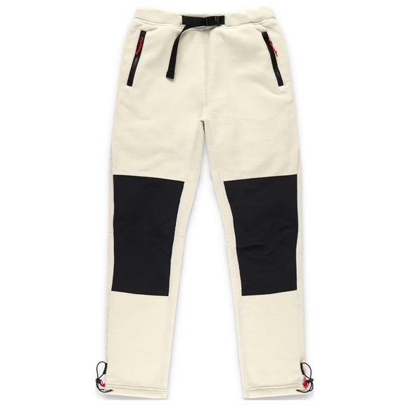 Topo Designs Mountain Fleece Pants Polartec Size Small White Black - Picture 11 of 12